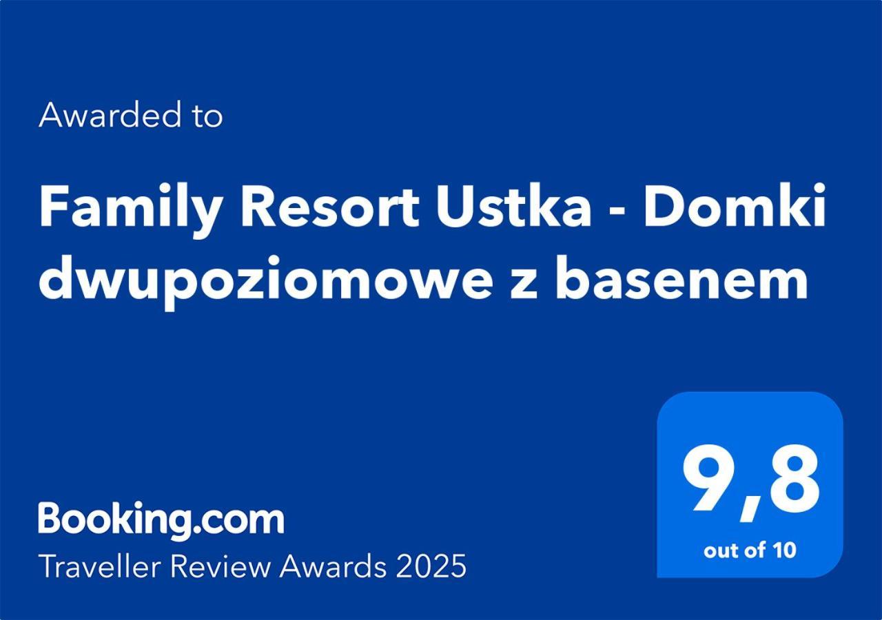 Family Resort Ustka - Domki Dwupoziomowe Z Basenem Exterior foto